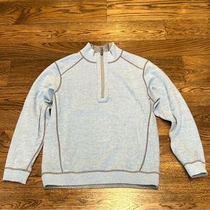 Tommy Bahama Reversible Quarter Zip Sweater